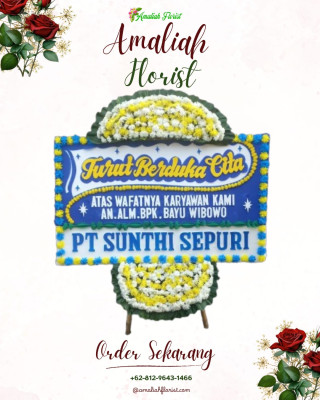 Papan Bunga Duka di Katingan Hilir