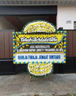 Papan Bunga Duka di Katingan Hilir