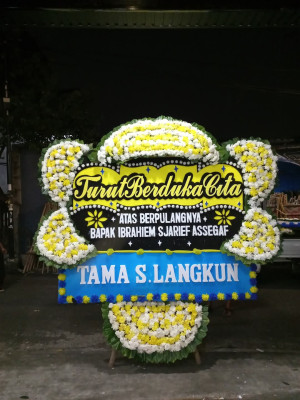 Papan Bunga Duka di Katingan Hilir